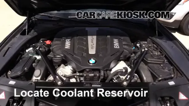 2012 BMW 550i xDrive 4.4L V8 Turbo Refrigerante (anticongelante) Sellar pérdidas